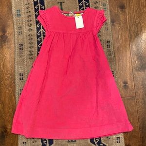 Mini Boden 8/9 Girls Corduroy Dress